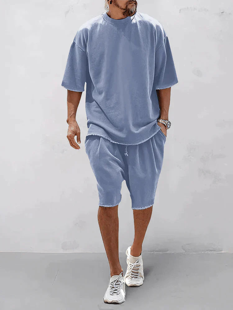 Casual Men's Sports Set in Loose-Fit Style – Cassian