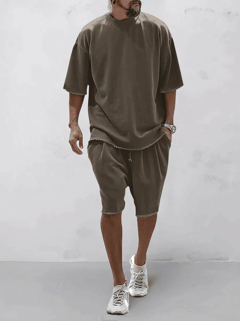 Casual Men's Sports Set in Loose-Fit Style – Cassian