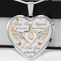 Engraved Heart Necklaces – Sofie "Forever"