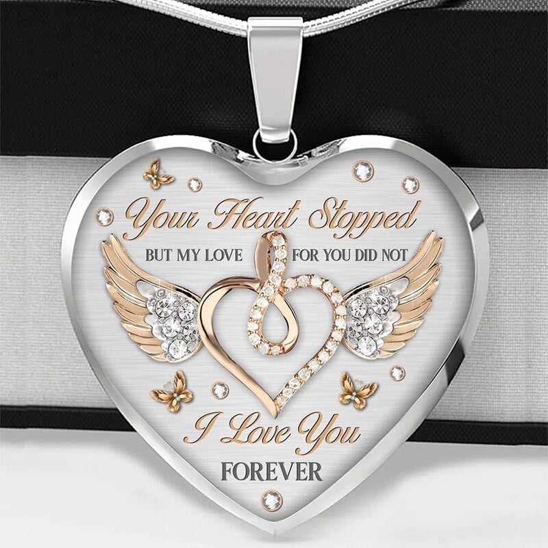Engraved Heart Necklaces – Sofie "Forever"