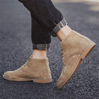 UrbanStride Classic | Stylish Mid-Height Men's Shoes with Laces