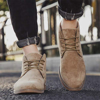 UrbanStride Classic | Stylish Mid-Height Men's Shoes with Laces