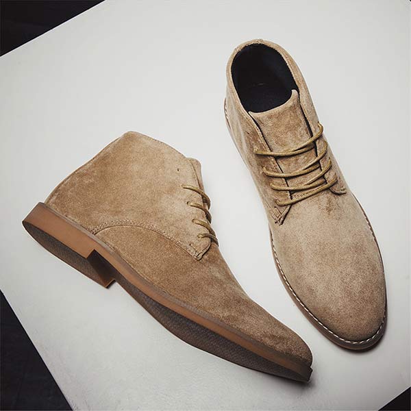 UrbanStride Classic | Stylish Mid-Height Men's Shoes with Laces