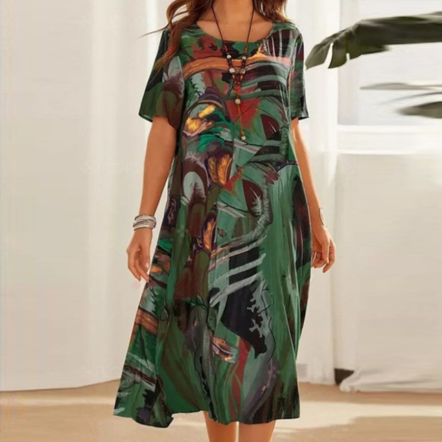 Airy summer dress with loose fit – Ysée