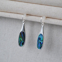 Pendientes de plata vintage multicolores - Adalyn