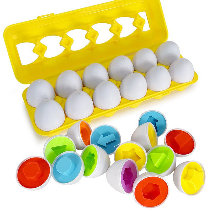 Bunte und Lernfördernde Eier-Set – ColorMatch