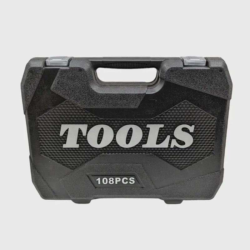 Juego de llaves de carraca de 108 piezas de cromo-vanadio – TorqueMaster