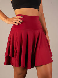 Sporty & Functional Women's Tennis Skirt with Shorts and Pockets – Maja