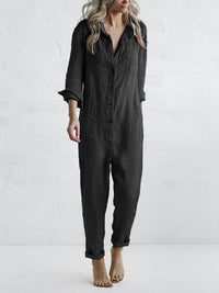 Casual jumpsuit – Liv | 100% bomuld, med praktiske lommer