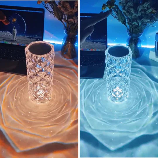 Krystal-LED-lampe - LumiCrystal
