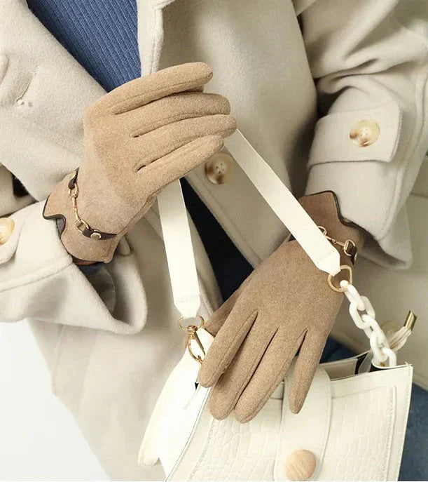 Stilvolle Herbst- und Winterhandschuhe für Damen - Amelia