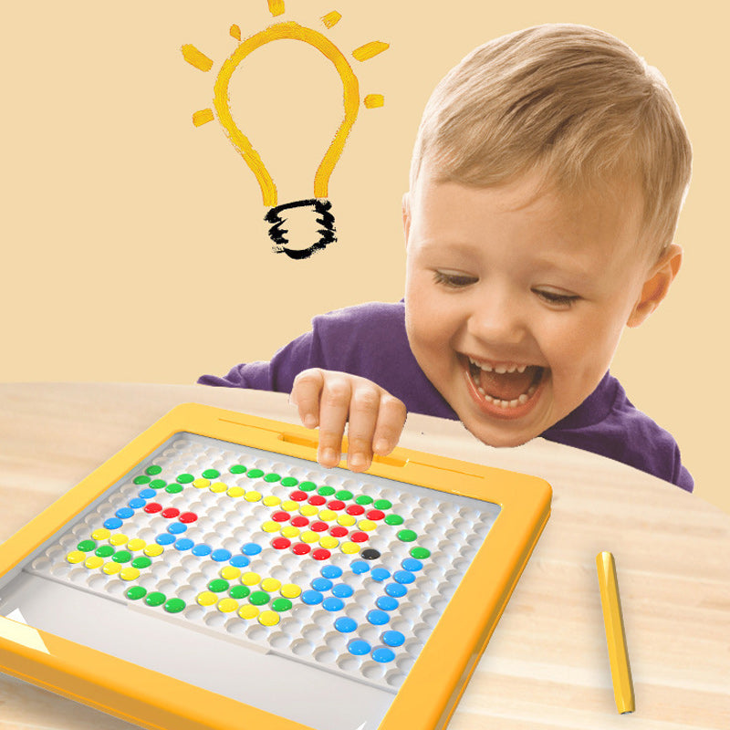 Tabla de dibujo magnética con perlas - MagniDots