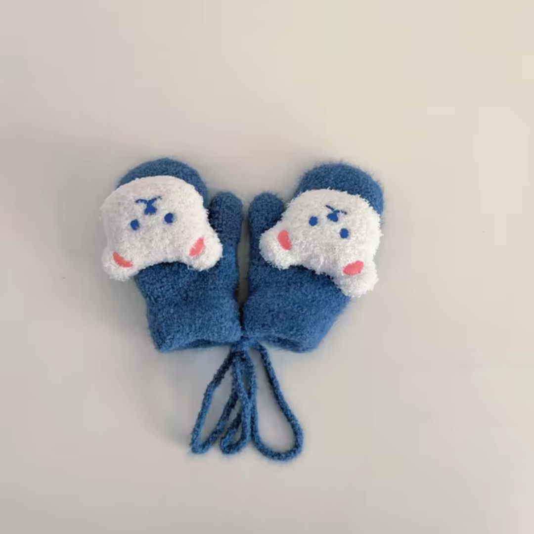 Children's winter gloves with bear motifs – TinyBear gloves