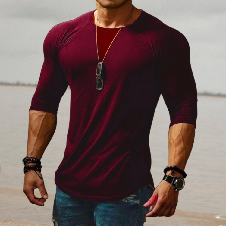 Camisa ajustada elástica para hombre con estilo - Felix