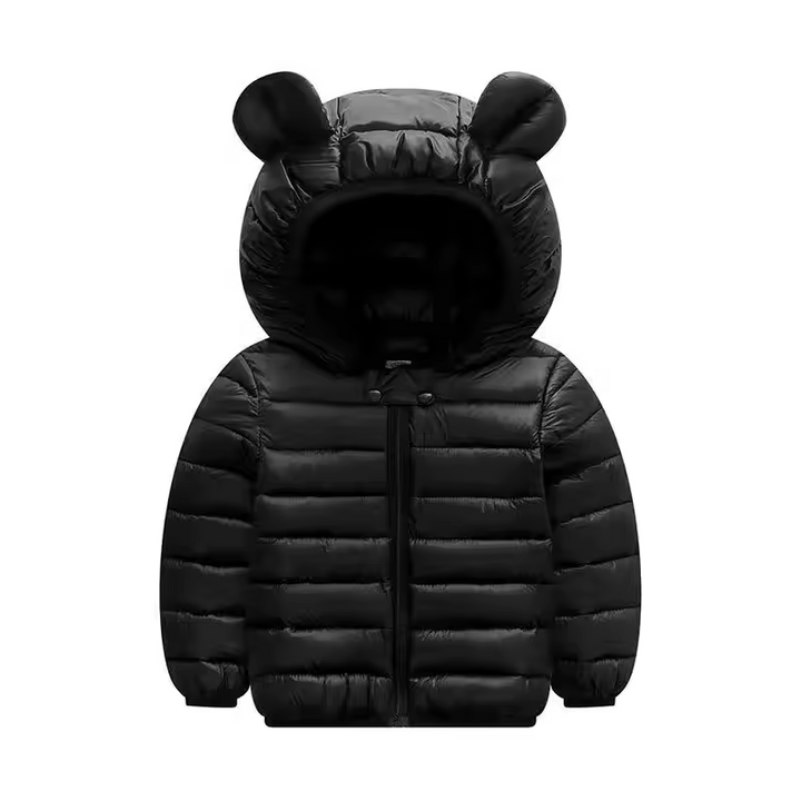 Chaqueta impermeable para niños estilo plumón con diseño de caricatura – Miro