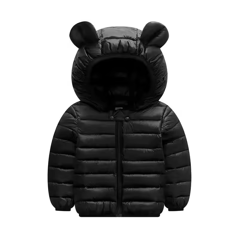 Chaqueta impermeable para niños estilo plumón con diseño de caricatura – Miro