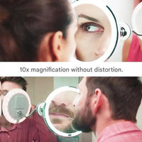 LED Magnifying Mirror with Flexible Gooseneck – Claravue