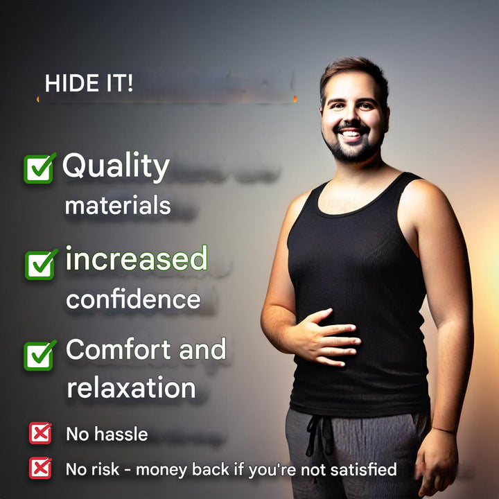 Corrective men's shirt with shaping effect – Noah