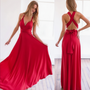 Elegantes Wickel-Maxikleid mit Femininer Passform – Celine