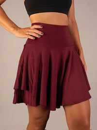 Sporty & Functional Women's Tennis Skirt with Shorts and Pockets – Maja