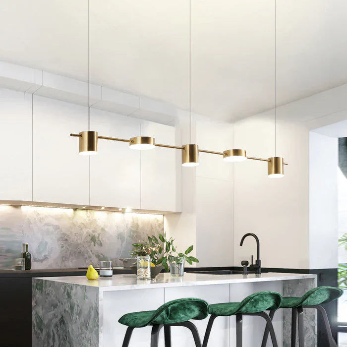 Moderne aluminium pendellampe - AuraDrum