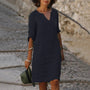 Stilvolle Luftige Sommerkleid – Isalie