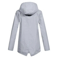 Trendige Damen Regenjacke mit Kapuze - Liora