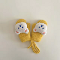 Children's winter gloves with bear motifs – TinyBear gloves