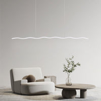LED-pendellampe med moderne bølgelinje-design – WaveGlow
