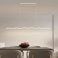 LED-pendellampe med moderne bølgelinje-design – WaveGlow
