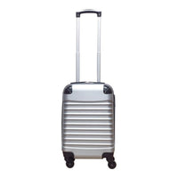2-teilige Hartschalen-Kofferset – Milano Silver