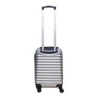 2-teilige Hartschalen-Kofferset – Milano Silver