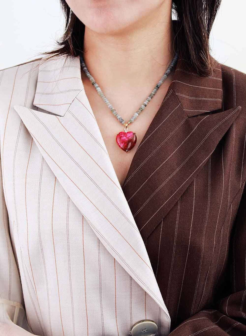 Healing Heart Bead Necklace – Nova