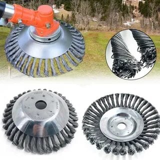 Steel trimmer blade for weeds & grass – WeedRazor