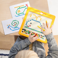 Tabla de dibujo magnética con perlas - MagniDots