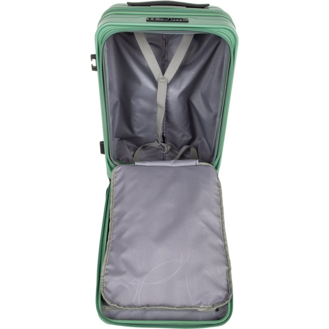 Hard shell suitcase with laptop compartment – Vienna