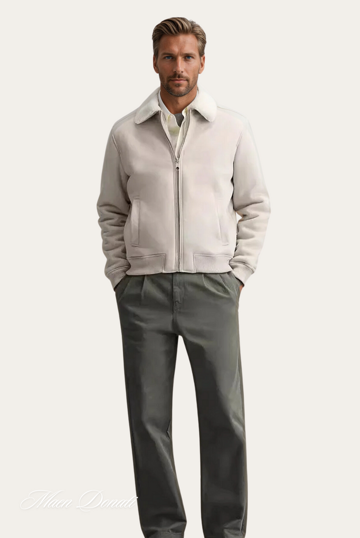 Stylish Winter Bomber Jacket – Nolan