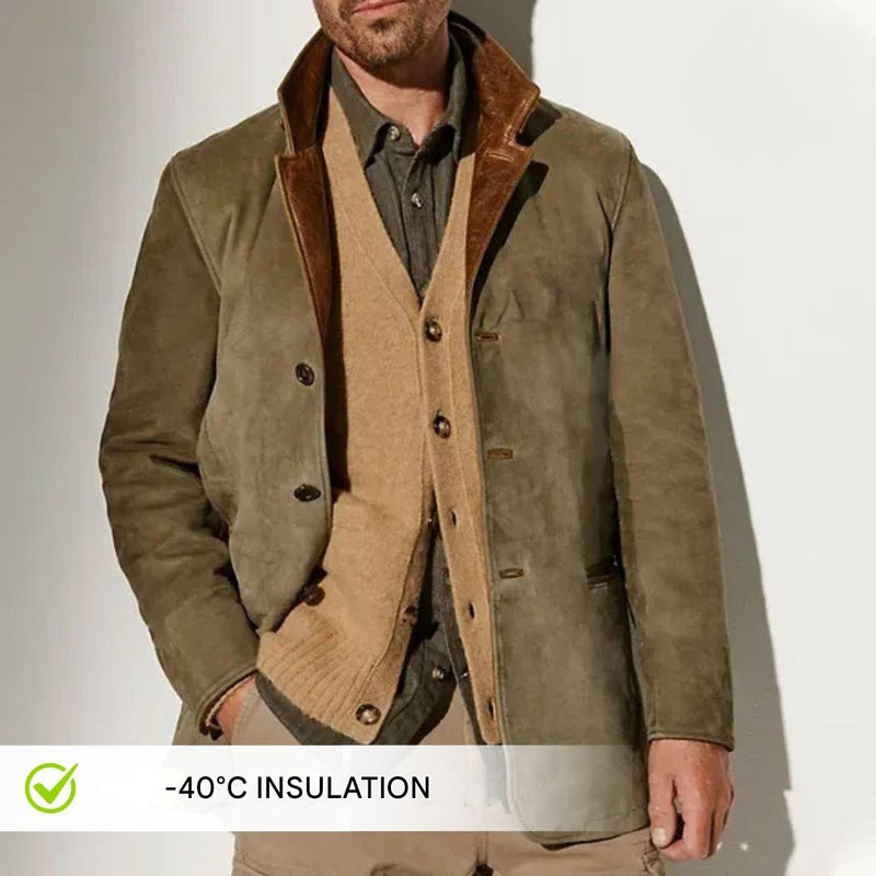 Men's Autumn Blazer – Leandro in Autumn Leaf Tones