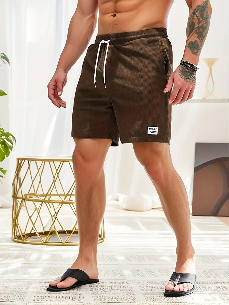Summer men's swim shorts with adjustable waistband – Jens