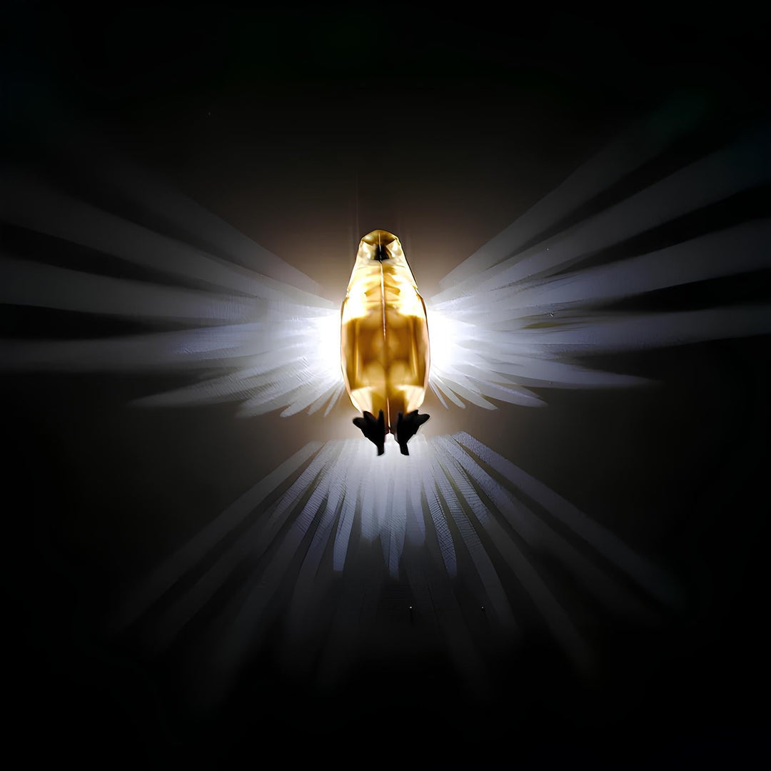 Aplique de pared con alas iluminadas - LumaWings