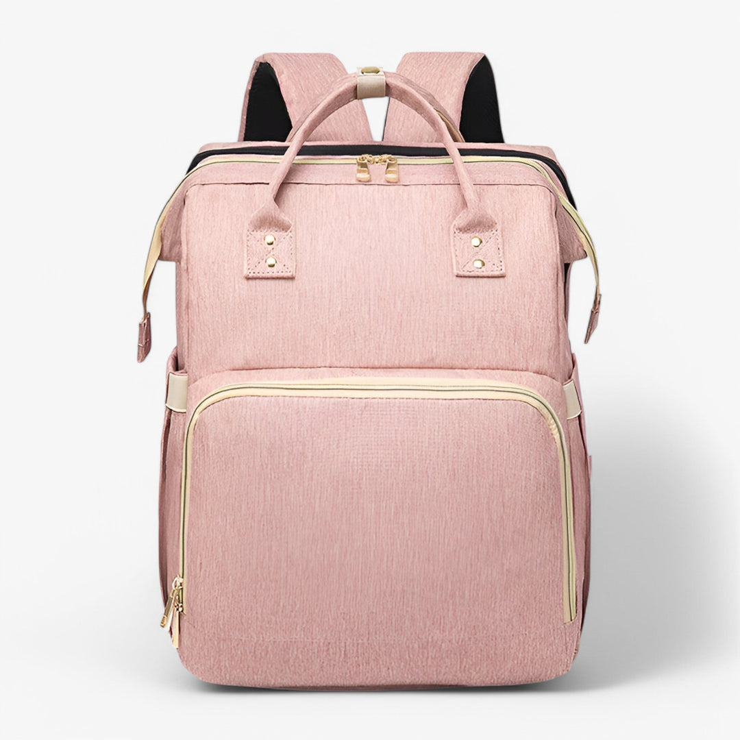 Multifunctional Diaper Bag with Pull-Out Baby Bed – Noëlle