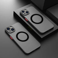 Matte magnetic phone case with Magsafe & drop protection – 1+1 FREE