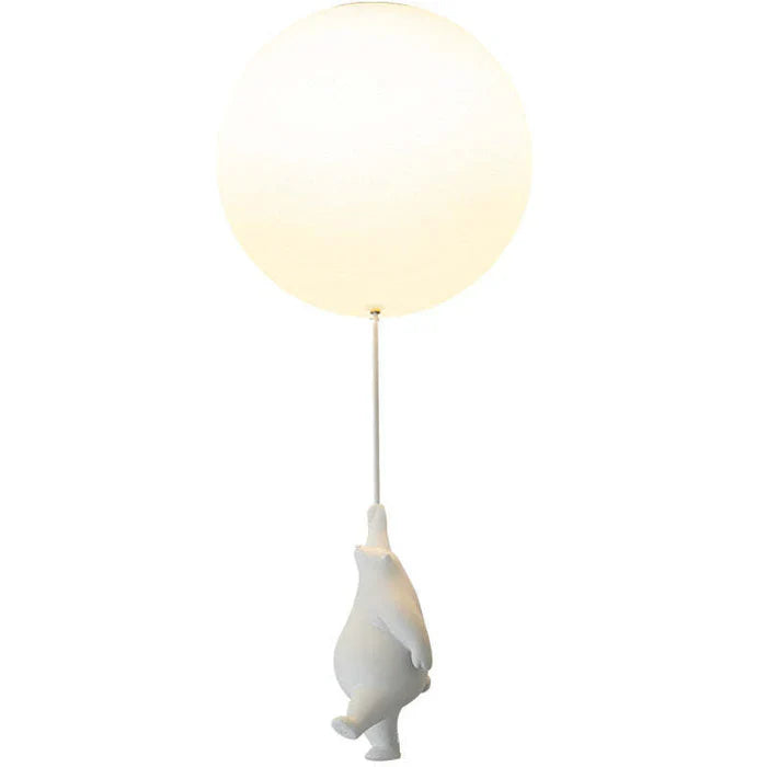 Lámpara de techo infantil con oso y globo - CloudBear