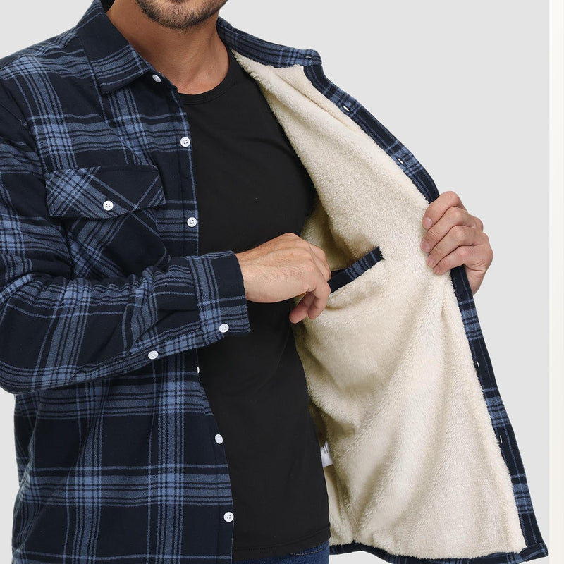 Behagelig fleece-skjorte - Ruben