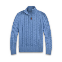Behagelig herre half-zip pullover - Vincent