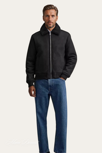 Stylish Winter Bomber Jacket – Nolan