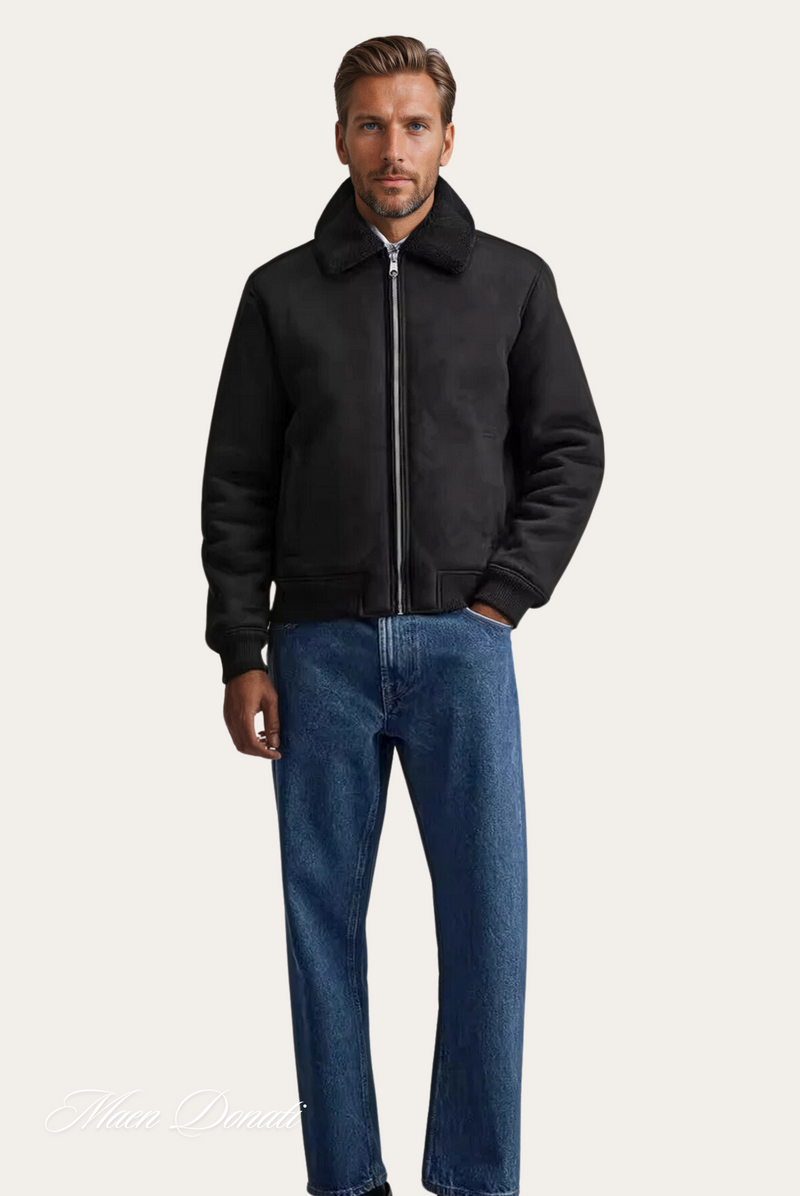 Stylish Winter Bomber Jacket – Nolan