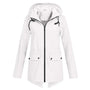 Trendige Damen Regenjacke mit Kapuze - Liora