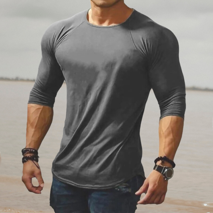 Camisa ajustada elástica para hombre con estilo - Felix