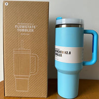 Vaso aislado al vacío con tapa y pajilla – TermoVaso